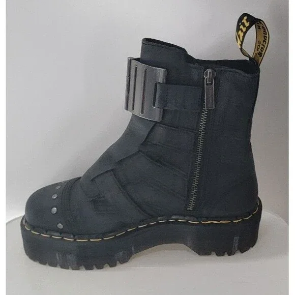 Hinge Dr Martens Jadon Leder Shoe Dr Martens Quad Retro Jadon